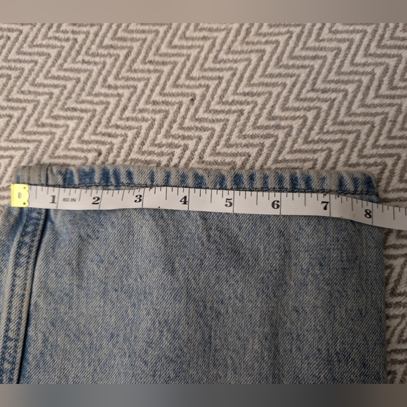 Levi's Light Blue Straight Leg Jeans Low Pro - Picture 7 of 10